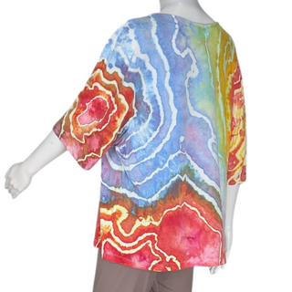 Women's 3XL Tie-dye Top