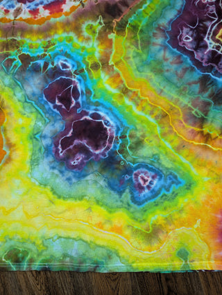 Men's XL Tie-dye Long-sleeved Tee