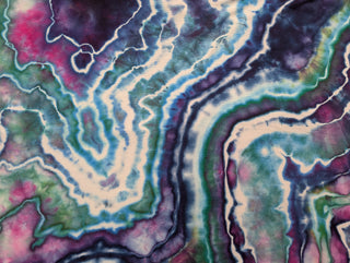 Women's Medium Geode Tie-Dye Dress