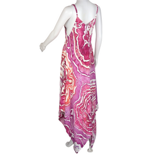 Women's XXL Tie-dye Maxi Dress