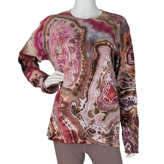 Men's Medium Tie-dye Long-Sleeved Lightweight T-Shirt