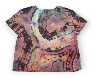 Women's XL Dark & Moody Rainbow Reverse Geode Top