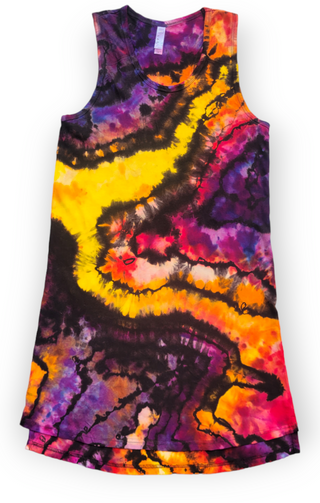 Women's Medium Reverse-dyed Tank Dress