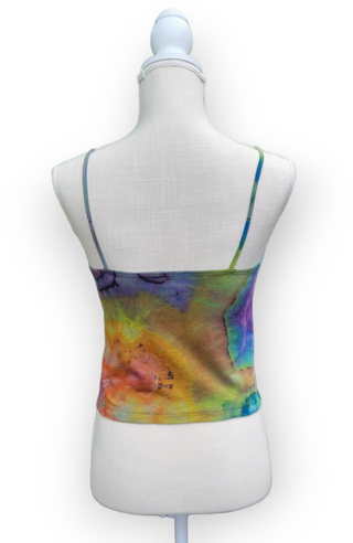 Women's Medium Reverse-dyed Crop Tank