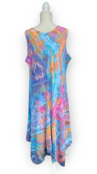 Women's XL Geode Rayon Dress