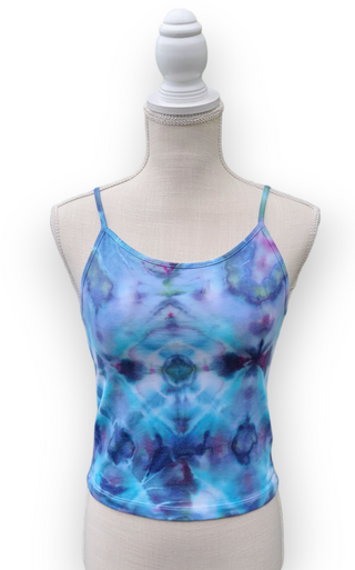 Women's Medium Tie-dye Crop Tank Top