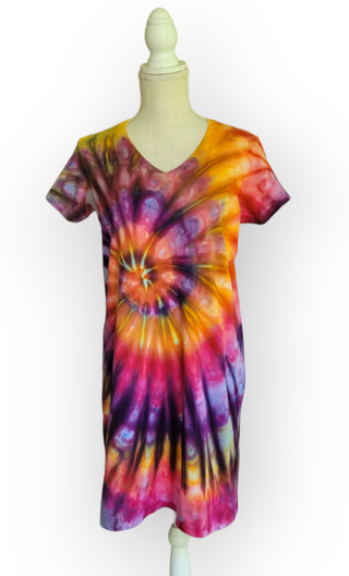 Women's Small / Medium Sunset T-Shirt Dress