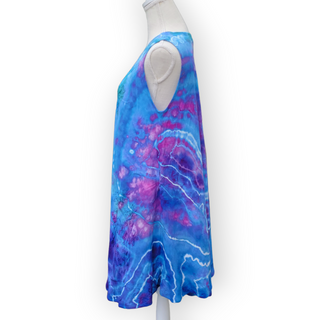 Women's OSFA Tie-dye Flowy Rayon Dress