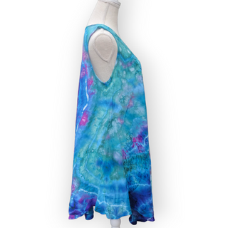 Women's OSFA Tie-dye Flowy Rayon Dress