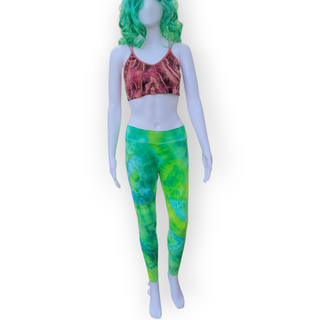 Women's Large Tie-dyed Leggings