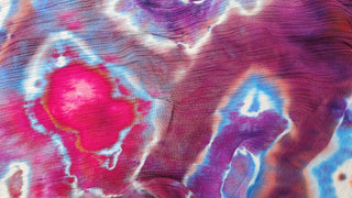 Women's XL Flowy Rayon Tie-dye Top