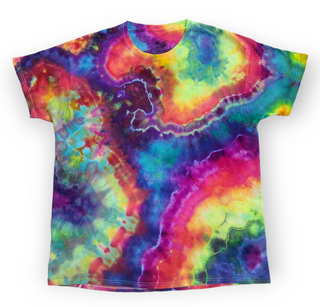 Men's XL Geode Rainbow T-Shirt