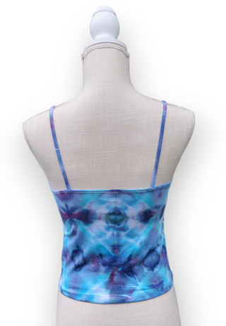 Women's Medium Tie-dye Crop Tank Top