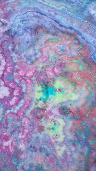 Women's OSFA Tie-dye Kimono Shawl