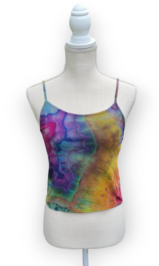 Women's Medium Reverse-dyed Crop Tank