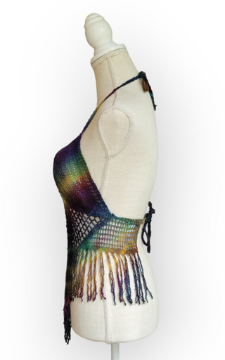 Women's Medium Rainbow Festy Top