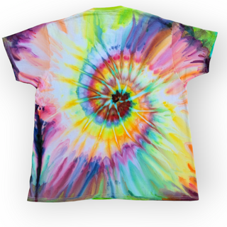 Men's 2XL Spiral Tie Dye T-Shirt