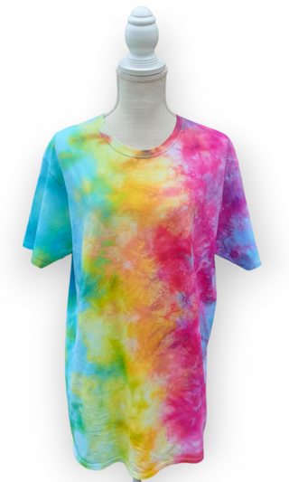 Men's Large Tall Rainbow T-Shirt