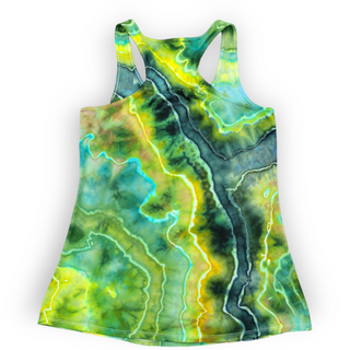 Women's XS Tie-dye Flowy Racerback Tank Top