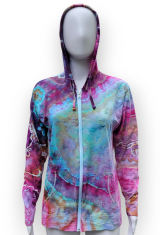 Women's Large Lightweight Zip-up Hoodie