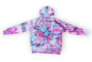 Women's Medium Tie-dye Buffalo Hoodie