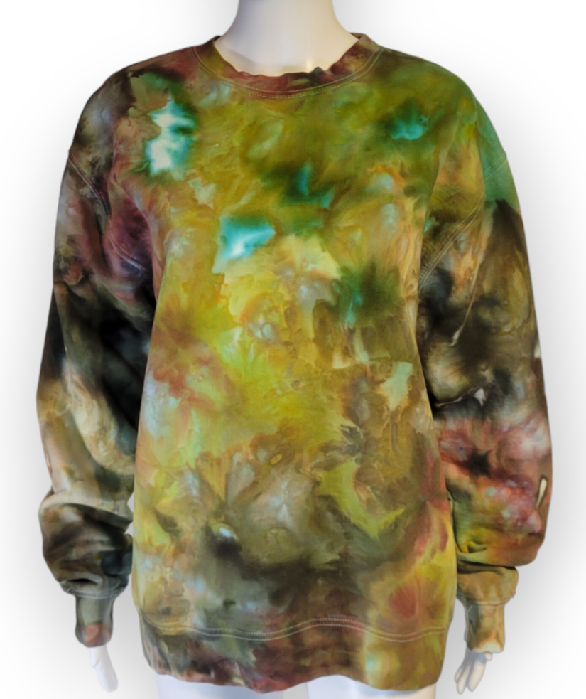 HAND DYED TIE DYE HOODIE | SUNSET 🌅