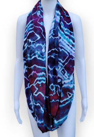 Women's OSFA Tie-dye Infinity Scarf