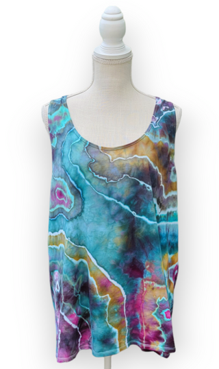 Women's 4XL Flowy Racerback Tank