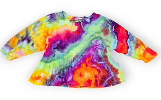 Women's Rayon Tie-dye Top