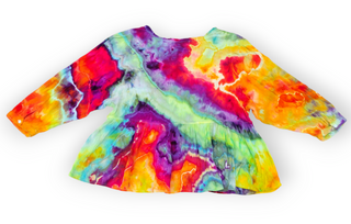 Women's Rayon Tie-dye Top