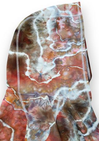 Women's XL Tie-dye Lightweight Pullover Hoodie