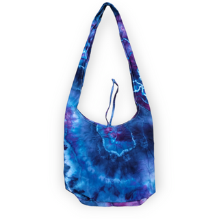 Blue Geode Boho Bag