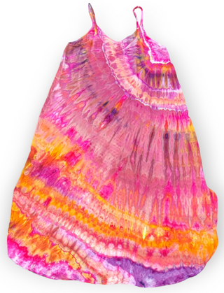 Women's Large Tie-dye Maxi Dress