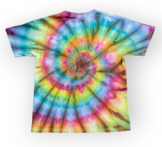 Youth Medium Rainbow Spiral T-Shirt