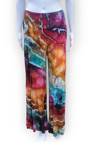 Women's Large Earthy Rainbow Pants