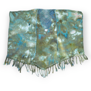 OSFA Rayon Shawl with Fringe