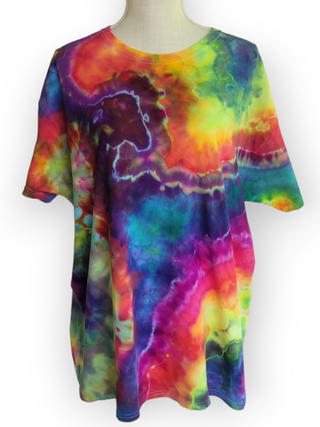 Men's XL Geode Rainbow T-Shirt