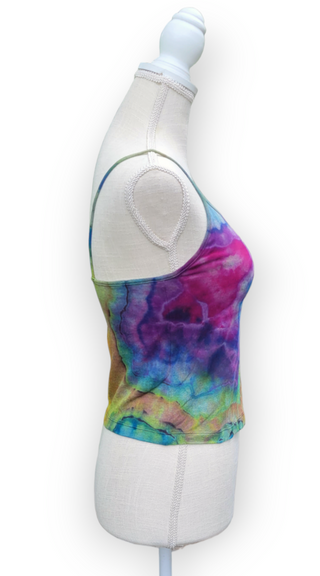 Women's Medium Reverse-dyed Crop Tank