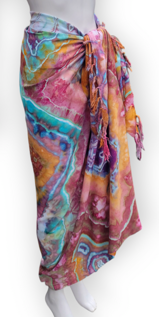 OSFA Tie-dye Rayon Sarong