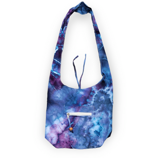 Blue Geode Boho Bag