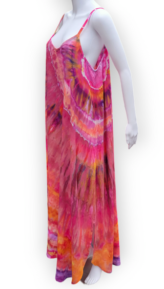 Women's Large Tie-dye Maxi Dress