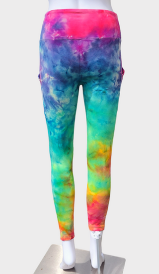 Rainbow Women's Yoga Pants with Pockets