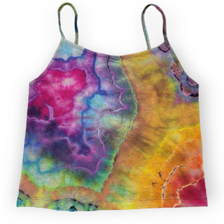 Women's Medium Reverse-dyed Crop Tank