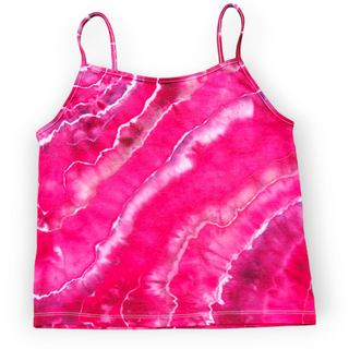 Women's XL Tie-dye Crop Tank Top