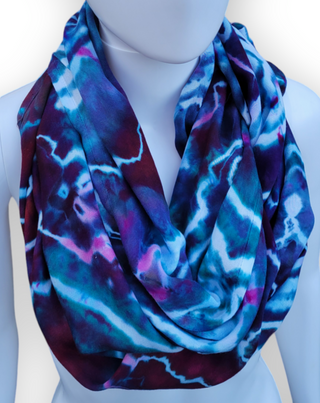 Women's OSFA Tie-dye Infinity Scarf