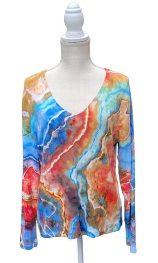 Women's XL Autumn Rainbow Shirt