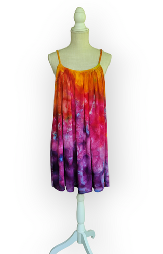 Women's Sunset Ombre Flowy Dress