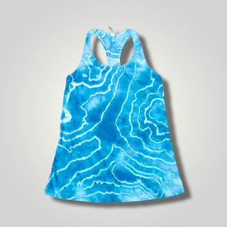 Women's Small Tie-dye Racerback Tank Top