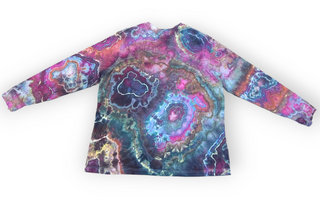 Men's 3XL Long-sleeved Tie-dye T-Shirt