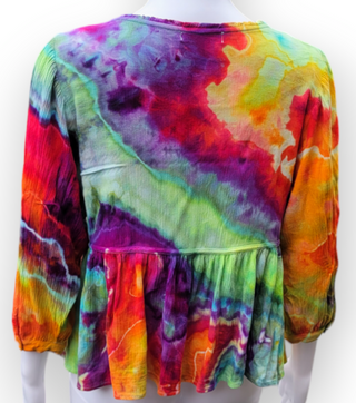 Women's Rayon Tie-dye Top